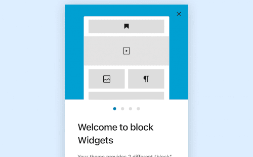 WordPress 5.8 如何切换回经典小工具模式